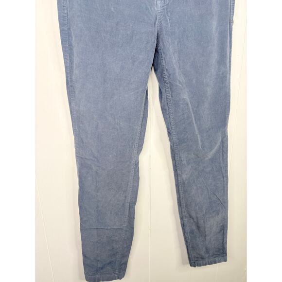 Toad&Co Cruiser Corduroy Skinny Pants Size 8 Blue - Picture 5 of 9